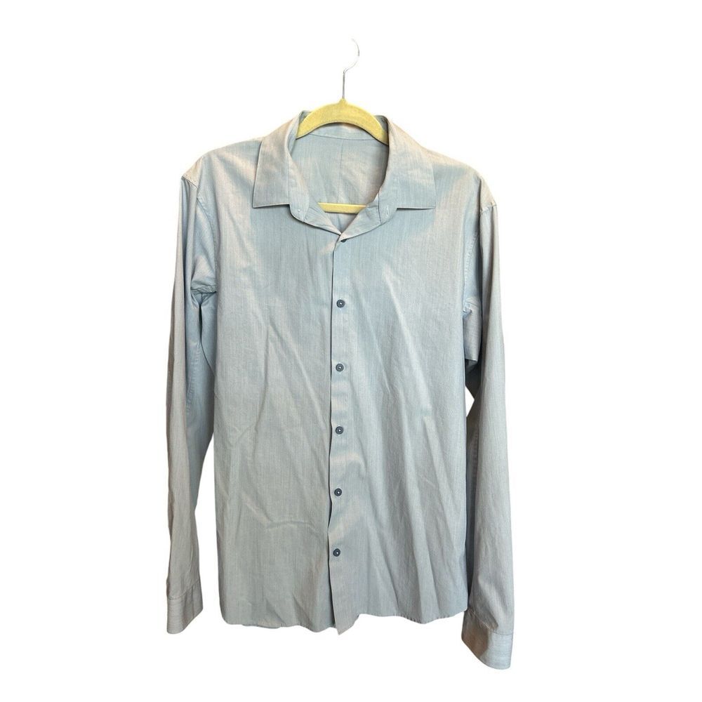 lululemon down to‎ the wire mens slim fit long sleeve L